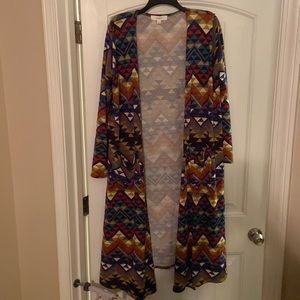 Lularoe Aztec pattern duster
